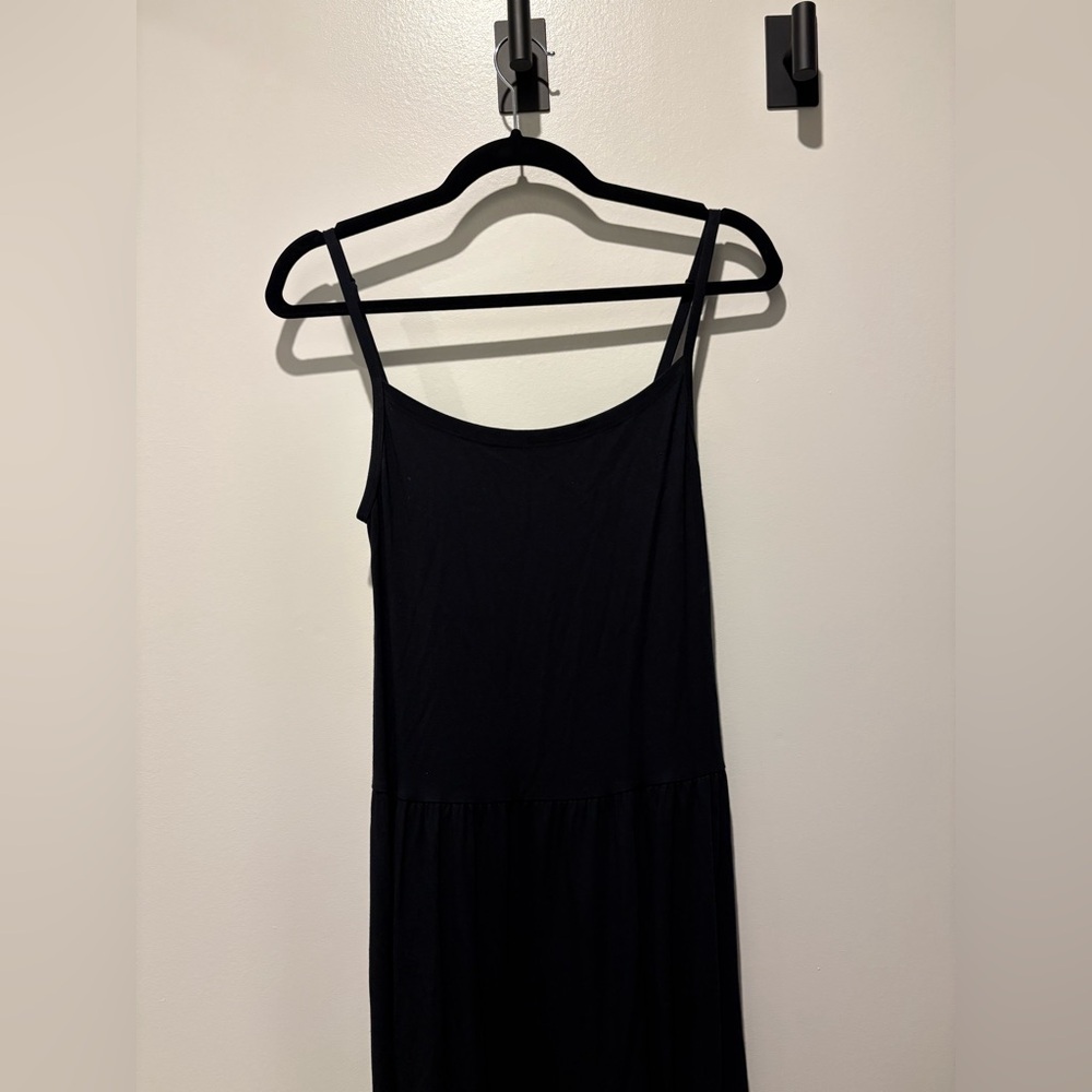 Wilfred black maxi dress